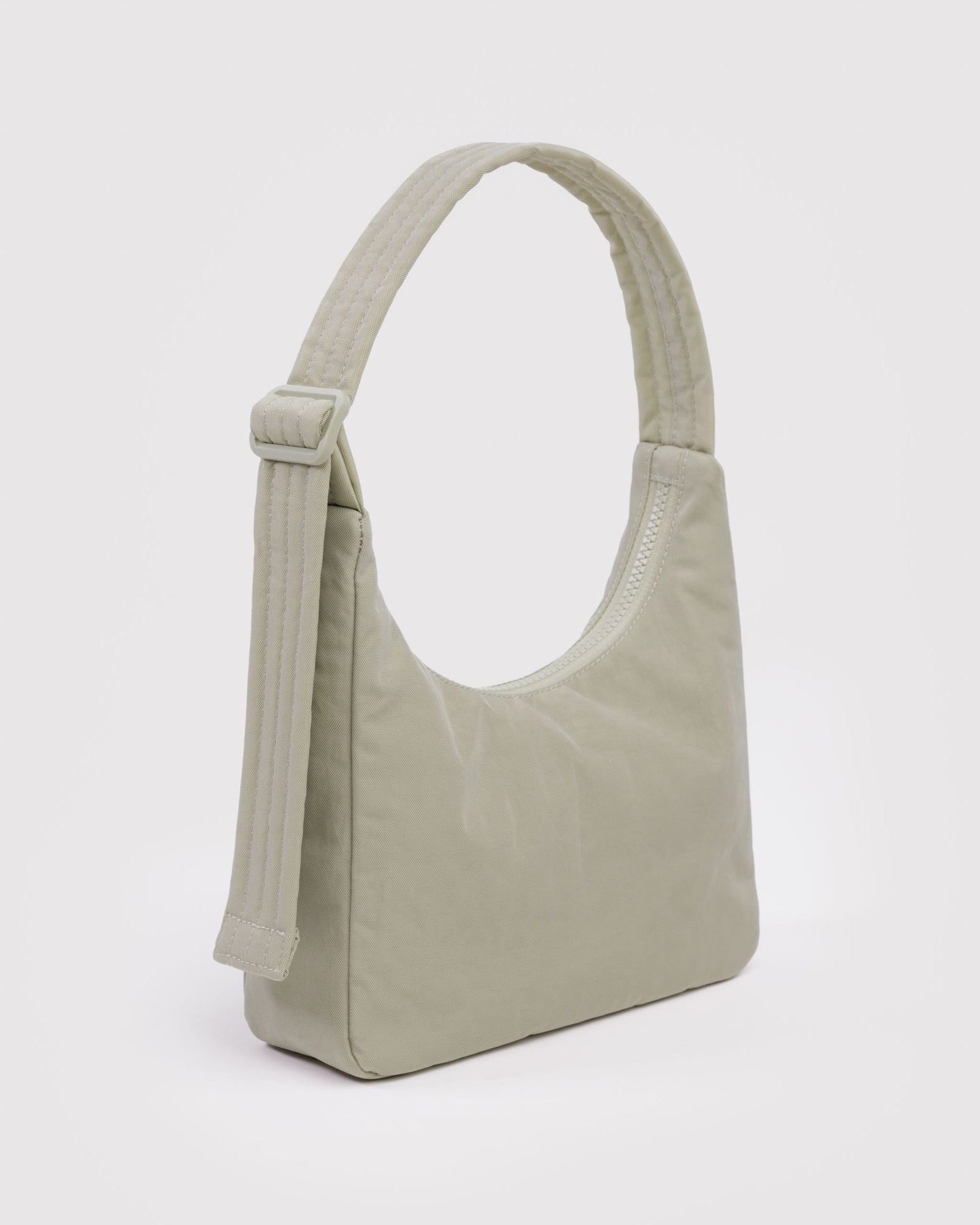 Mini Nylon Shoulder Bag - Celadon