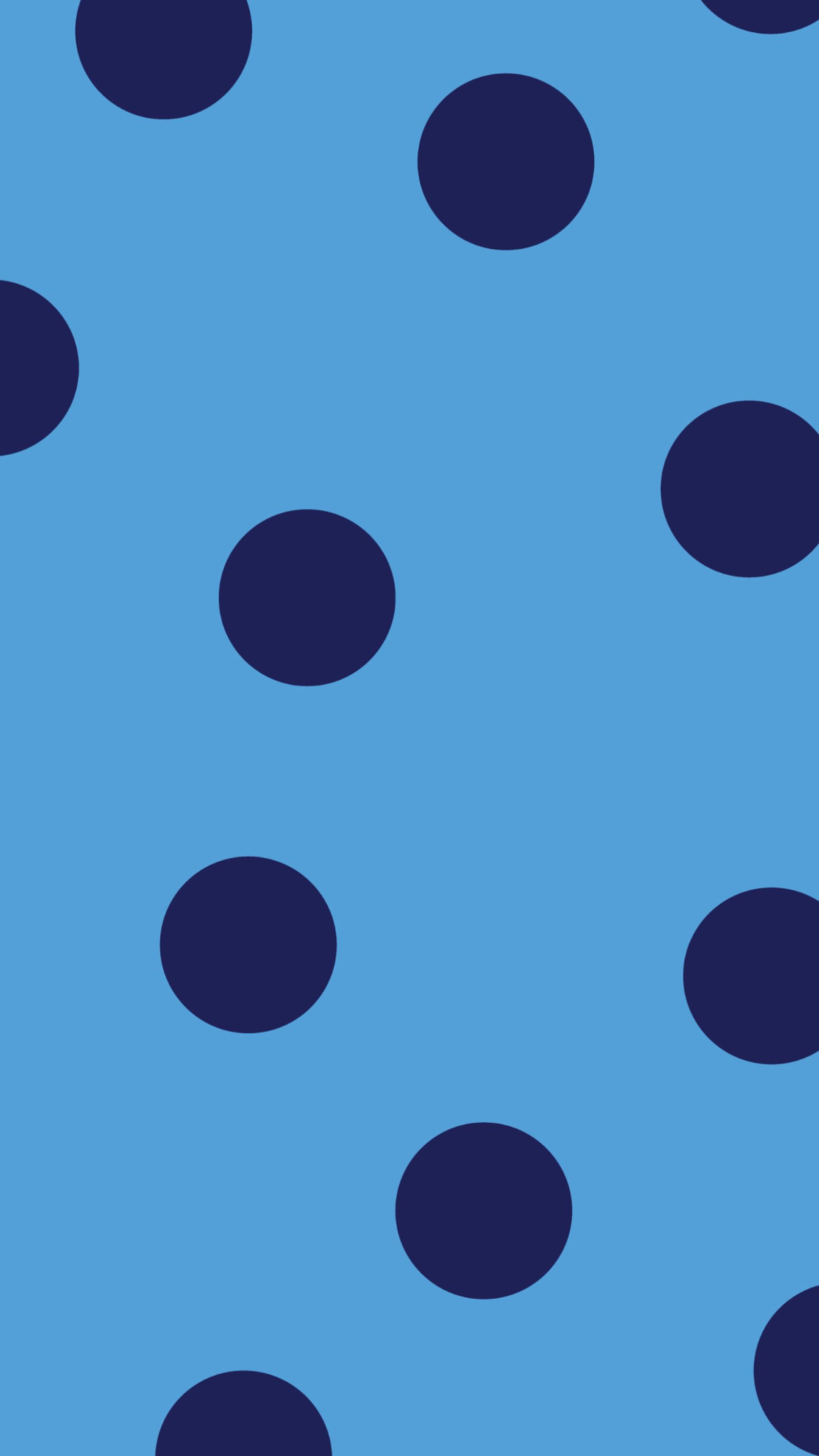 Blue Polka Dot