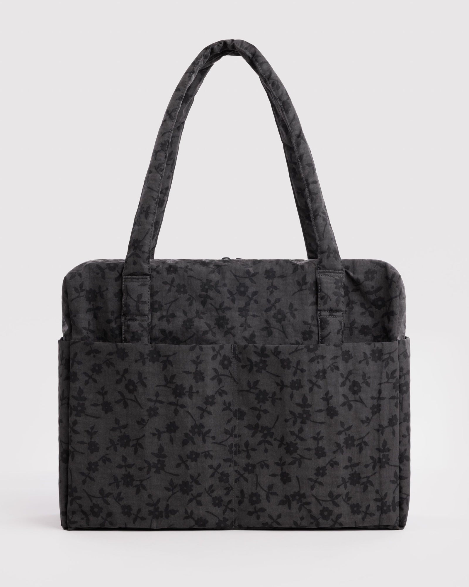 Cloud Carry-on - Charcoal Ditsy Floral