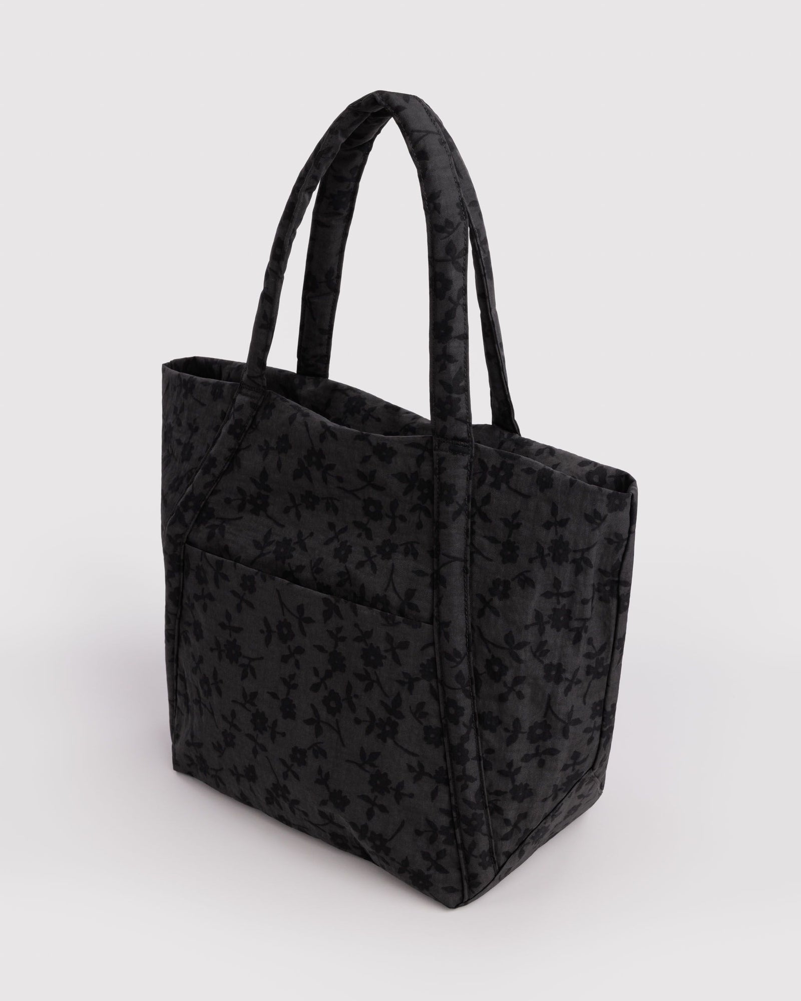 Cloud Bag - Charcoal Ditsy Floral