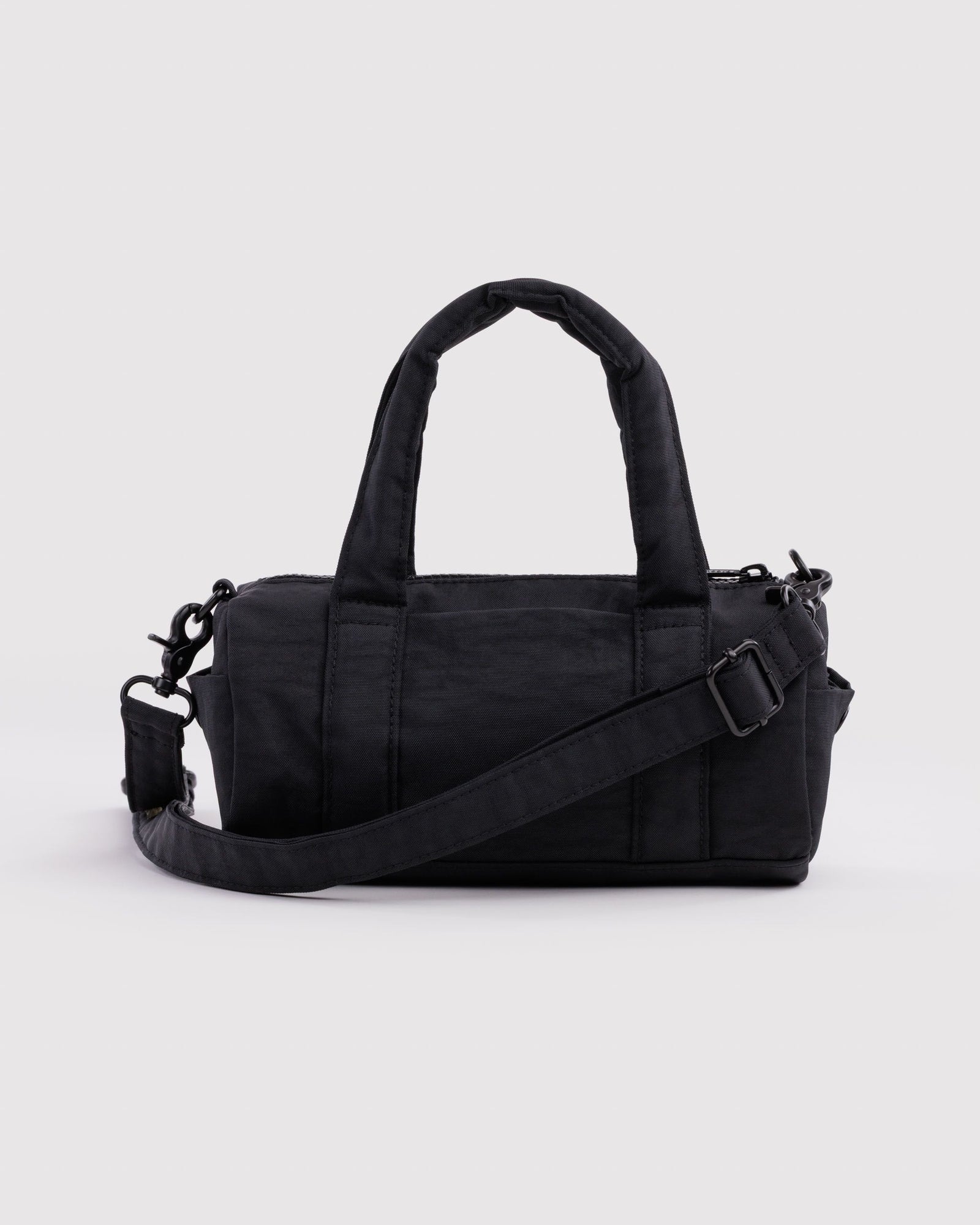 Small Nylon Duffle Bag - Black