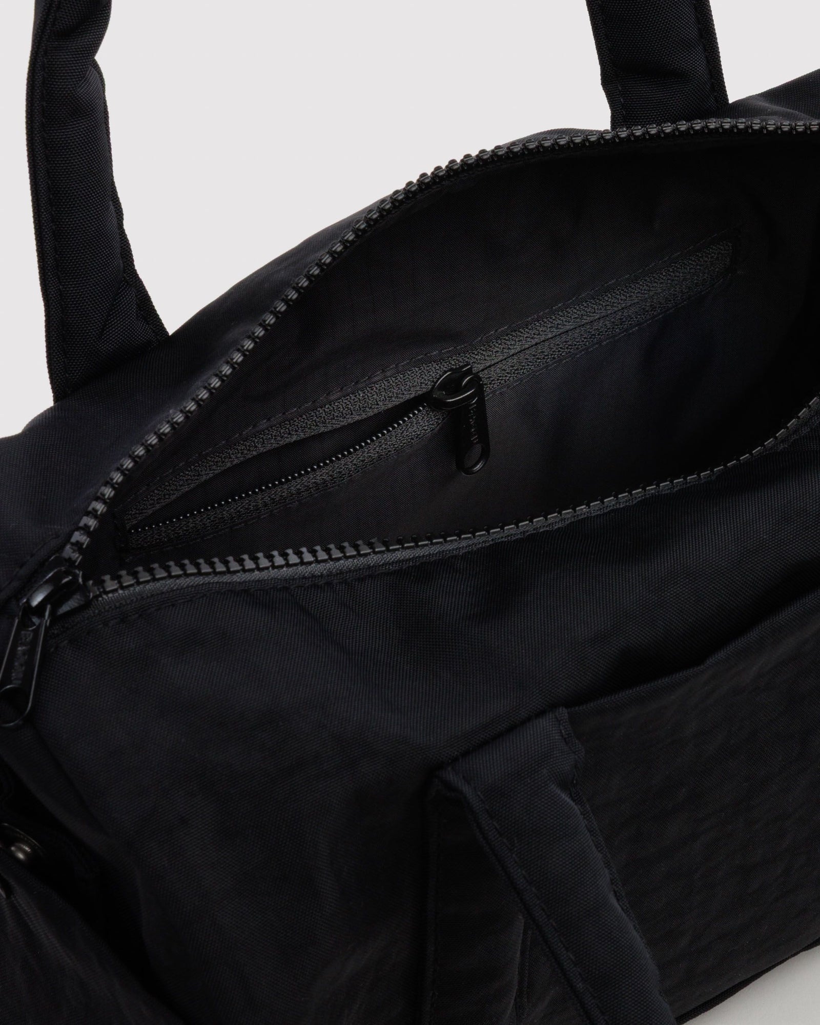 Nylon Duffle Bag - Black