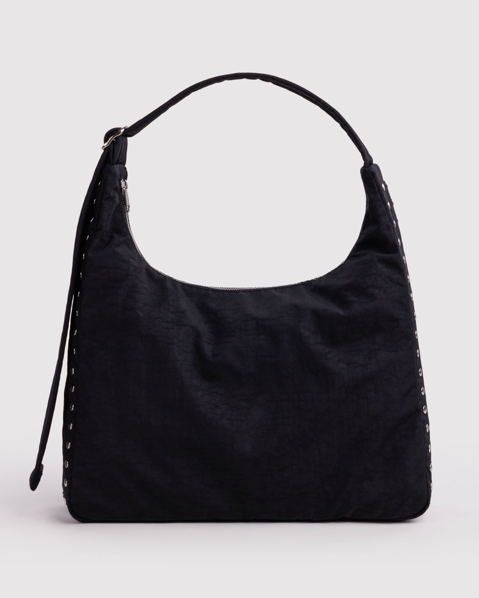 Nylon Shoulder Bag - Studs