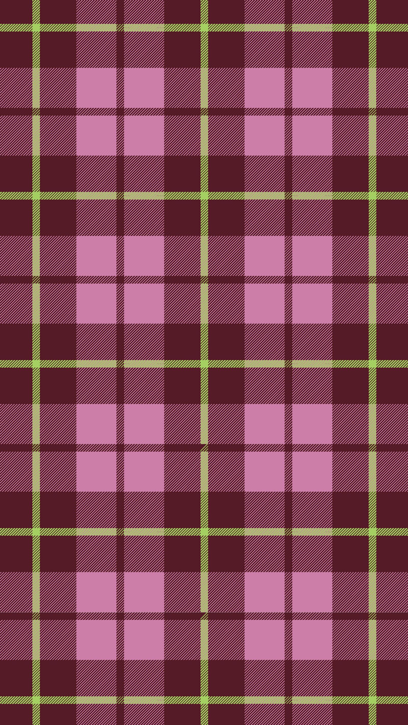 Azalea Pink Tartan