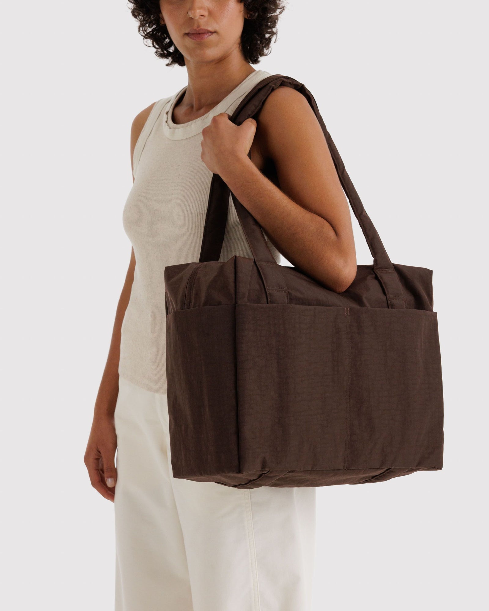 Small Cloud Carry-On - Coffee