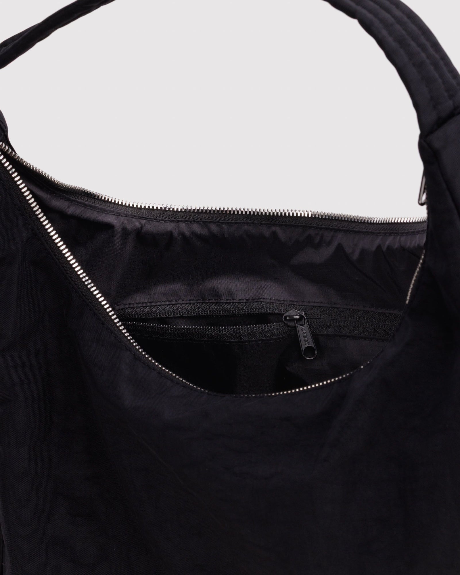 Nylon Shoulder Bag - Studs