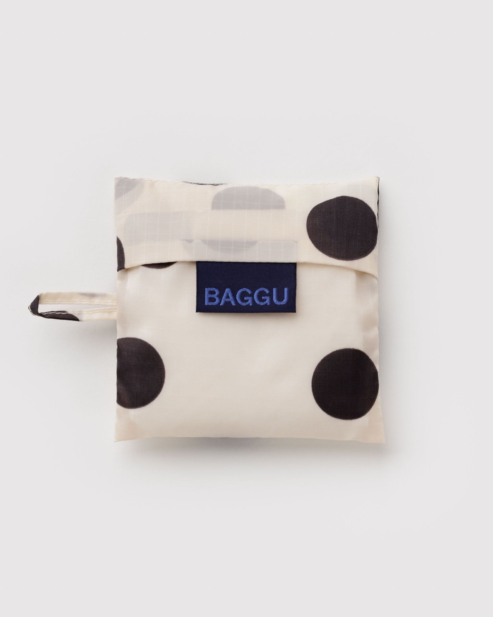 Baby Baggu - Cream and Black Polka Dot