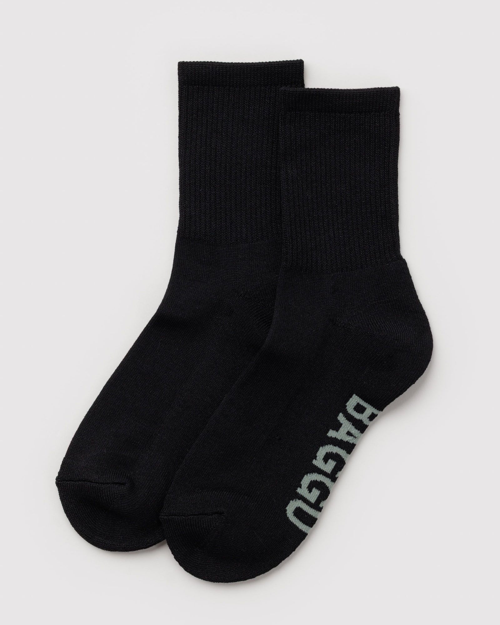 Ribbed Sock - Black