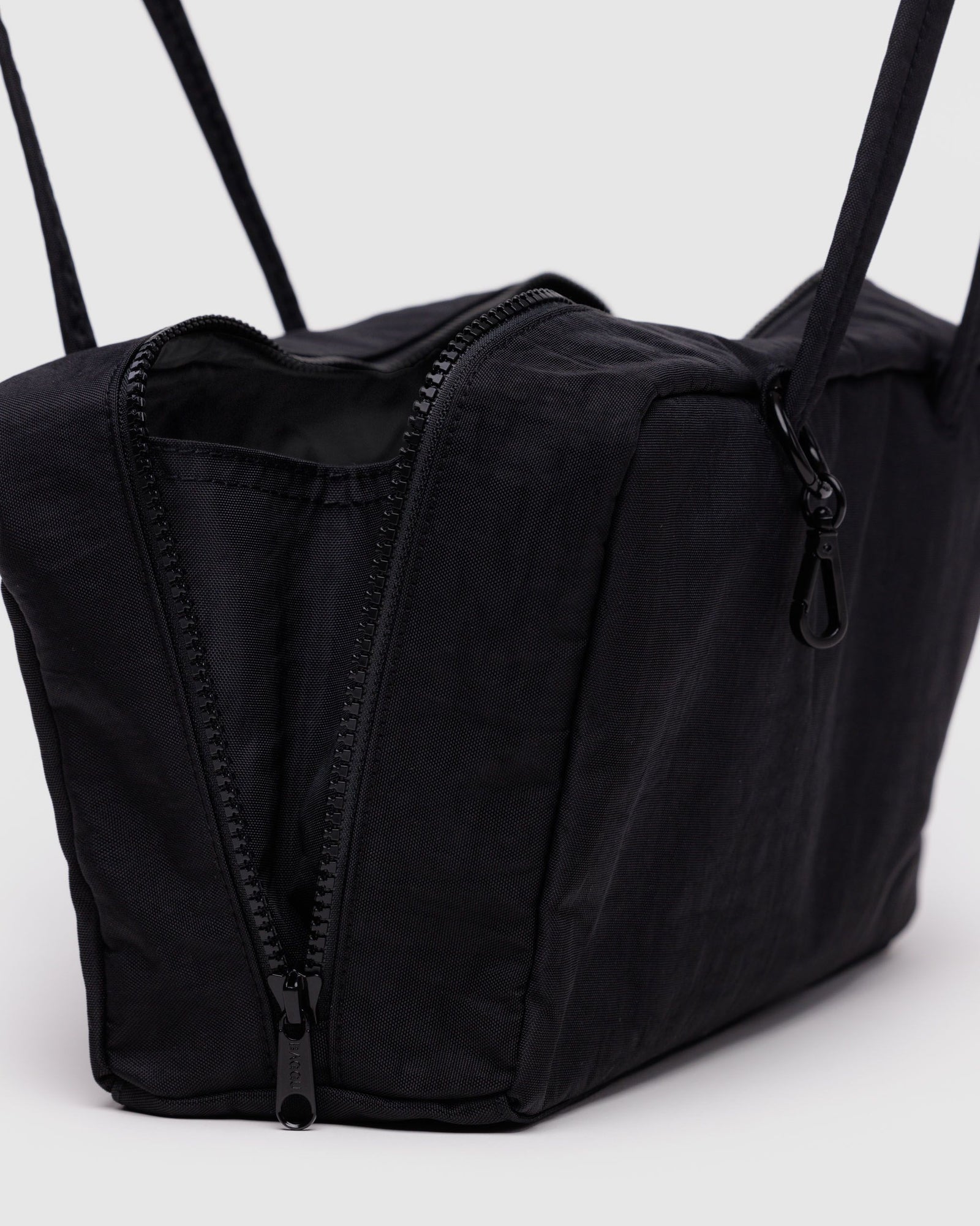 Nylon Bowler Bag - Black